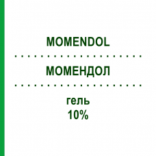 МОМЕНДОЛ (MOMENDOL) 10% гель 50 г - Напроксен ANGELINI