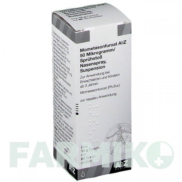 МОМЕТАЗОНФУРОАТ (MOMETASONFUROAT) 50 мкг/доза 60 спрей 10 г - Мометазон ABZ PHARMA