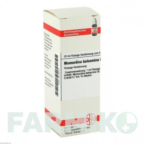 МОМОРДИКА БАЛЬСАМИНА (MOMORDICA BALSAMINA) D 2 раствор 20 мл - Гомеопатия DHU
