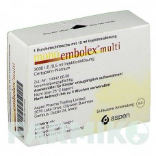МОНО ЭМБОЛЕКС (MONO EMBOLEX) раствор 1 шт - Сертопарин VIATRIS