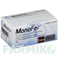 МОНОФЕР (MONOFER) 100 мг/мл раствор 5x1 мл - Железо (III)-деризомальтоза PHARMACOSMOS