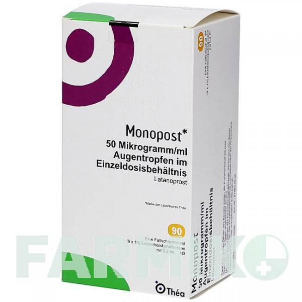 МОНОПОСТ (MONOPOST) 50 мкг/мл піпетки 90x0,2 мл - Латанопрост EMRA-MED