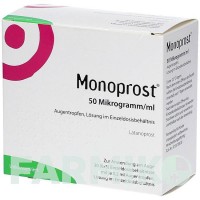 МОНОПРОСТ (MONOPROST) 50 мкг/мл пипетки 30x0,2 мл - Латанопрост AXICORP PHARMA