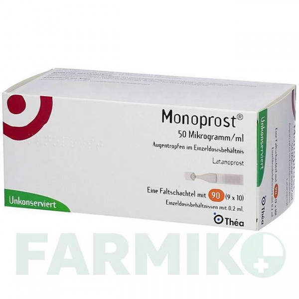 МОНОПРОСТ (MONOPROST) 50 мкг/мл пипетки 30x0,2 мл - Латанопрост DOCPHARM