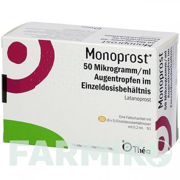 МОНОПРОСТ (MONOPROST) 50 мкг/мл піпетки 30x0,2 мл - Латанопрост EMRA-MED