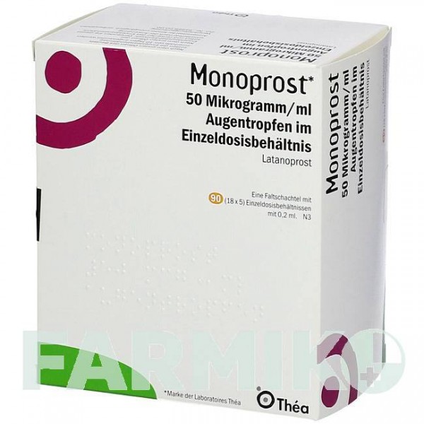 МОНОПРОСТ (MONOPROST) 50 мкг/мл піпетки 90x0,2 мл - Латанопрост EMRA-MED