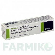 МОНОВО (MONOVO) 1 мг/г крем 35 г - Мометазон ALMIRALL