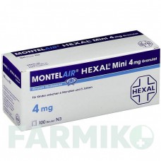 МОНТЕЛАЙР (MONTELAIR) 4 мг гранули 28 шт - Монтелукаст HEXAL
