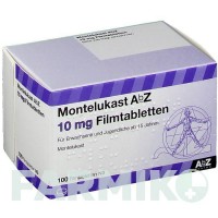 МОНТЕЛУКАСТ (MONTELUKAST) 10 мг таблетки 100 шт - Монтелукаст ABZ PHARMA