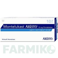 МОНТЕЛУКАСТ (MONTELUKAST) 10 мг таблетки 100 шт - Монтелукаст ARISTO PHARMA