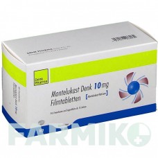 МОНТЕЛУКАСТ (MONTELUKAST) 10 мг таблетки 100 шт - Монтелукаст DENK PHARMA