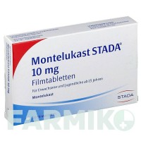 МОНТЕЛУКАСТ (MONTELUKAST) 10 мг таблетки 20 шт - Монтелукаст STADAPHARM