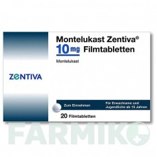 МОНТЕЛУКАСТ (MONTELUKAST) 10 мг таблетки 20 шт - Монтелукаст ZENTIVA