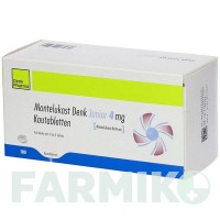 МОНТЕЛУКАСТ (MONTELUKAST) 4 мг таблетки 100 шт - Монтелукаст DENK PHARMA
