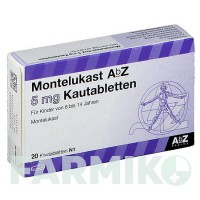 МОНТЕЛУКАСТ (MONTELUKAST) 5 мг таблетки 20 шт - Монтелукаст ABZ PHARMA