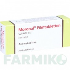 МОРОНАЛ (MORONAL) таблетки 30 шт - Ністатин DERMAPHARM