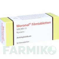 МОРОНАЛ (MORONAL) таблетки 50 шт - Ністатин DERMAPHARM