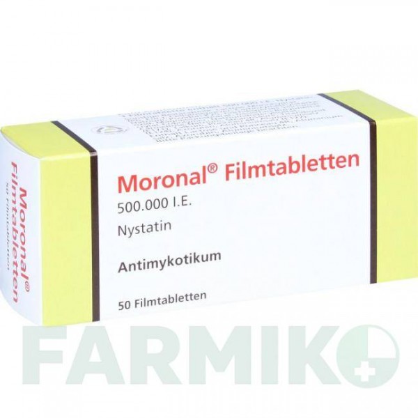 МОРОНАЛ (MORONAL) таблетки 50 шт - Нистатин DERMAPHARM