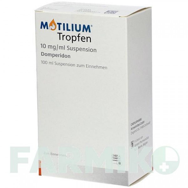 МОТИЛИУМ (MOTILIUM) суспензия 100 мл - Домперидон CHEPLAPHARM
