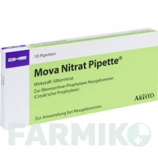 МОВА НИТРАТ (MOVA NITRAT) капли 10x0,5 мл - Серебросодержащие соединения ARISTO PHARMA