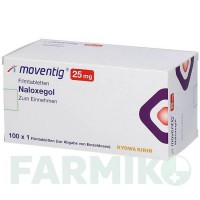 МОВЕНТІГ (MOVENTIG) 25 мг таблетки 100 шт - Налоксегол FD PHARMA