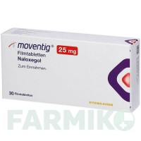 МОВЕНТІГ (MOVENTIG) 25 мг таблетки 30 шт - Налоксегол ORIFARM