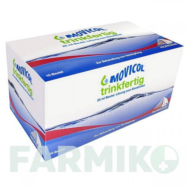 МОВИКОЛ (MOVICOL) 25 мл раствор 10 шт - Макрогол, Другое NORGINE