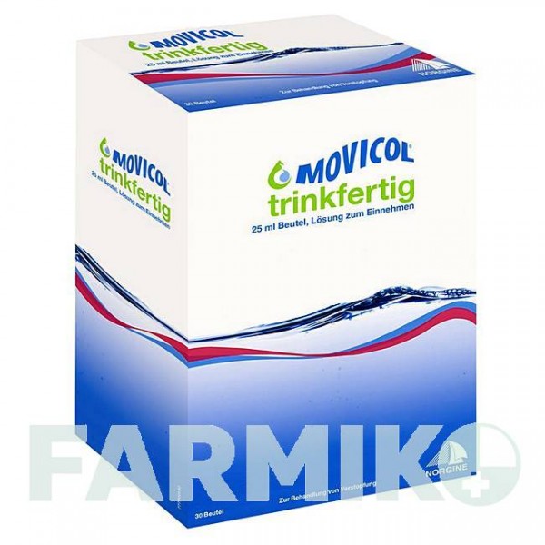 МОВИКОЛ (MOVICOL) 25 мл раствор 30 шт - Макрогол, Другое NORGINE