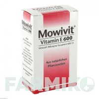 МОВІВІТ (MOWIVIT) 600 капсули 100 шт - Вітамін Е (Токоферол) RODISMA-MED PHARMA