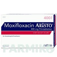 МОКСИФЛОКСАЦИН (MOXIFLOXACIN) 400 мг таблетки 7 шт - Моксифлоксацин ARISTO PHARMA
