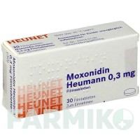 МОКСОНІДИН (MOXONIDIN) 0,3 мг таблетки 30 шт - Моксонідин HEUNET PHARMA
