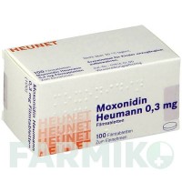 МОКСОНІДИН (MOXONIDIN) 0,3 мг таблетки 100 шт - Моксонідин HEUNET PHARMA