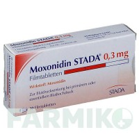 МОКСОНІДИН (MOXONIDIN) 0,3 мг таблетки 30 шт - Моксонідин STADAPHARM