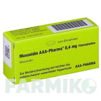 МОКСОНИДИН (MOXONIDIN) 0,4 мг таблетки 50 шт - Моксонидин AAA - PHARMA