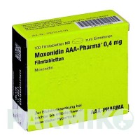 МОКСОНІДИН (MOXONIDIN) 0,4 мг таблетки 100 шт - Моксонідин AAA - PHARMA