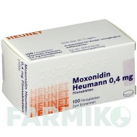 МОКСОНІДИН (MOXONIDIN) 0,4 мг таблетки 100 шт - Моксонідин HEUNET PHARMA