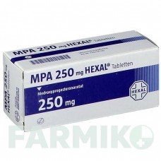 МПА (MPA) 250 таблетки 20 шт - Медроксипрогестерон HEXAL