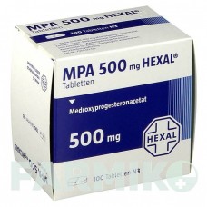 МПА (MPA) 500 таблетки 50 шт - Медроксипрогестерон HEXAL