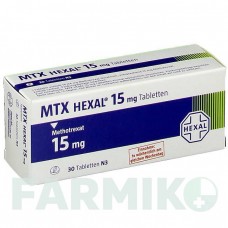 МТКС (MTX) 15 мг таблетки 30 шт - Метотрексат HEXAL