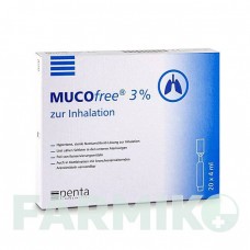 МУКОФРИ (MUCOFREE) 3% раствор 20x4 мл - Активные вещества PENTA