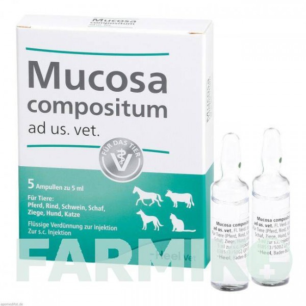 МУКОЗА (MUCOSA) ампули 5x5 мл - Гомеопатія BIOLOGISCHE HEILMITTEL HEEL