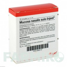 МУКОЗА (MUCOSA) ампулы 10 шт - Гомеопатия BIOLOGISCHE HEILMITTEL HEEL