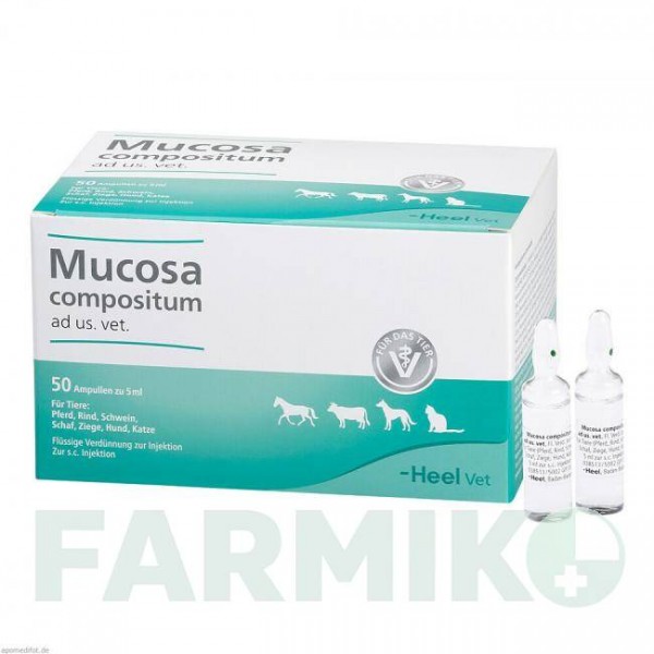 МУКОЗА (MUCOSA) ампулы 50x5 мл - Гомеопатия BIOLOGISCHE HEILMITTEL HEEL