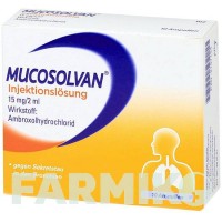МУКОСОЛВАН (MUCOSOLVAN) раствор 10x2 мл - Амброксол BOEHRINGER INGELHEIM