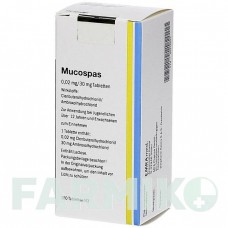 МУКОСПАС (MUCOSPAS) таблетки 100 шт - Кленбутерол, Амброксол EMRA-MED