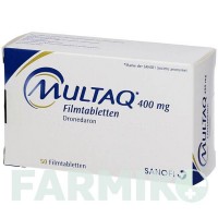 МУЛЬТАК (MULTAQ) 400 мг таблетки 50 шт - Дронедарон EMRA-MED