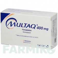 МУЛЬТАК (MULTAQ) 400 мг таблетки 50 шт - Дронедарон KOHLPHARMA