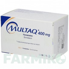 МУЛЬТАК (MULTAQ) 400 мг таблетки 100 шт - Дронедарон KOHLPHARMA