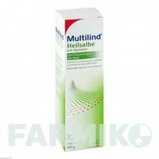 МУЛЬТИЛИНД (MULTILIND) паста 100 г - Нистатин, Цинка оксид STADA