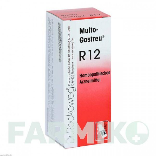 МУЛЬТО ГАСТРЕУ (MULTO GASTREU) суміш 50 мл - Гомеопатія DR.RECKEWEG